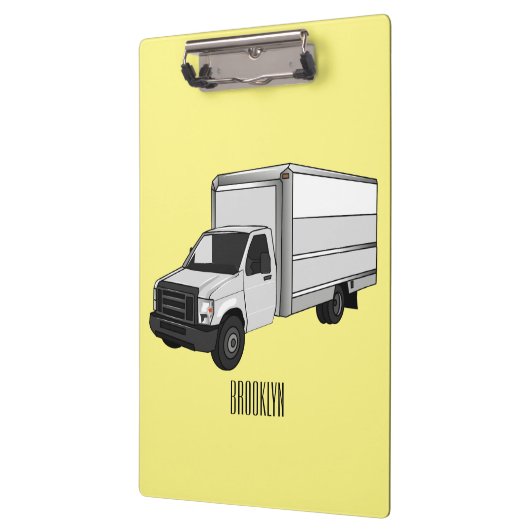 Tekstvak cartoon klembord (Links)