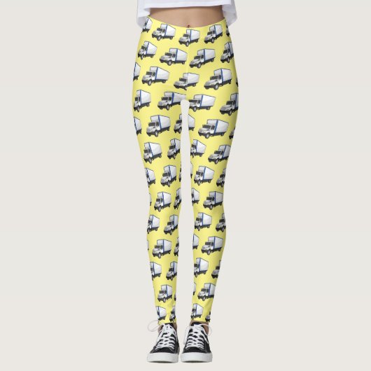 Tekstvak cartoon leggings (Voorkant)