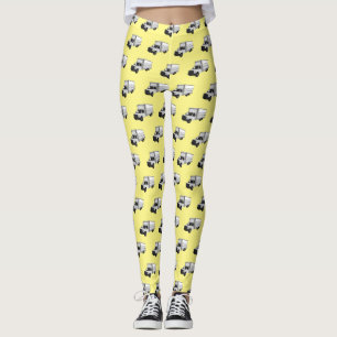 Tekstvak cartoon leggings