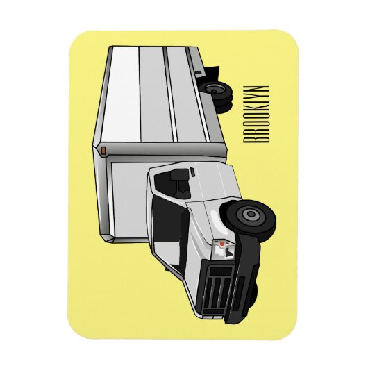 Tekstvak cartoon magneet (Verticaal)