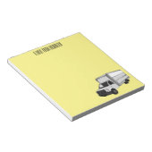 Tekstvak cartoon notitieblok (Schuin)