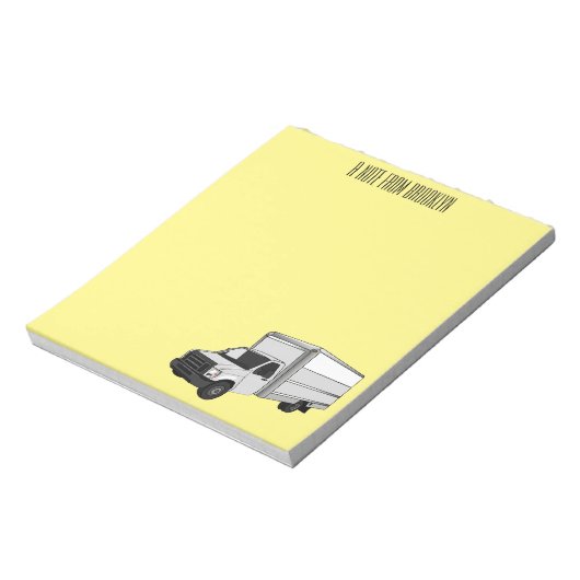 Tekstvak cartoon notitieblok (Linkerzijde)