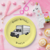 Tekstvak cartoon papieren bordje (Feest)