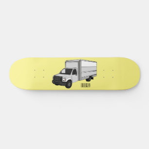 Tekstvak cartoon persoonlijk skateboard