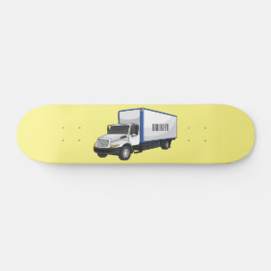 Tekstvak cartoon persoonlijk skateboard