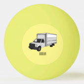 Tekstvak cartoon pingpongbal (Achterkant)