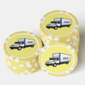 Tekstvak cartoon poker chips (Opstapeling)