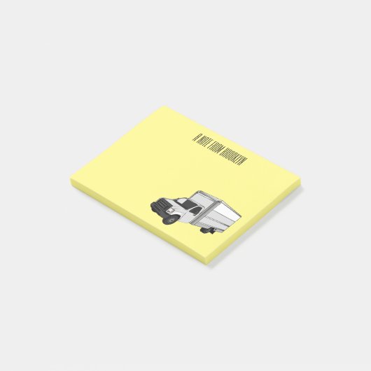 Tekstvak cartoon post-it® notes (Schuin)