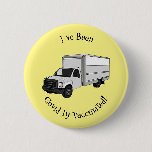 Tekstvak cartoon ronde button 5,7 cm