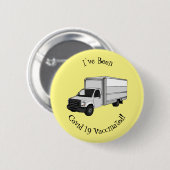 Tekstvak cartoon ronde button 5,7 cm (Voorkant /achterkant)