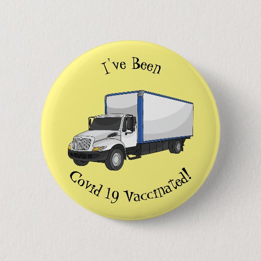Tekstvak cartoon ronde button 5,7 cm (Voorkant)