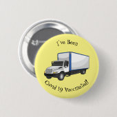 Tekstvak cartoon ronde button 5,7 cm (Voorkant /achterkant)