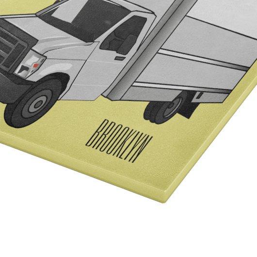 Tekstvak cartoon snijplank (Hoek)