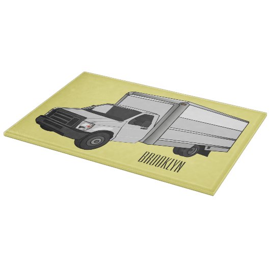 Tekstvak cartoon snijplank (Hoek)