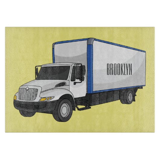 Tekstvak cartoon snijplank (Voorkant)