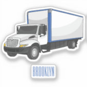 Tekstvak cartoon sticker (Voorkant)