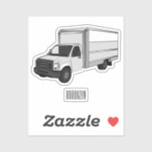 Tekstvak cartoon sticker (Vel)