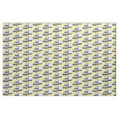 Tekstvak cartoon stof (Fat Quarter)