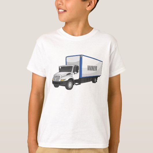 Tekstvak cartoon t-shirt (Voorkant)