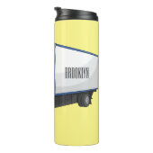 Tekstvak cartoon thermosbeker (Geroteerd rechts)