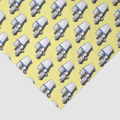 Tekstvak cartoon tissuepapier (Detail)