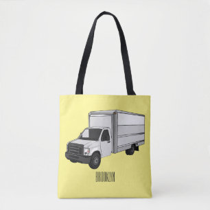 Tekstvak cartoon tote bag