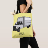 Tekstvak cartoon tote bag (Dichtbij)