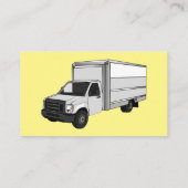 Tekstvak cartoon visitekaartje (Achterkant)