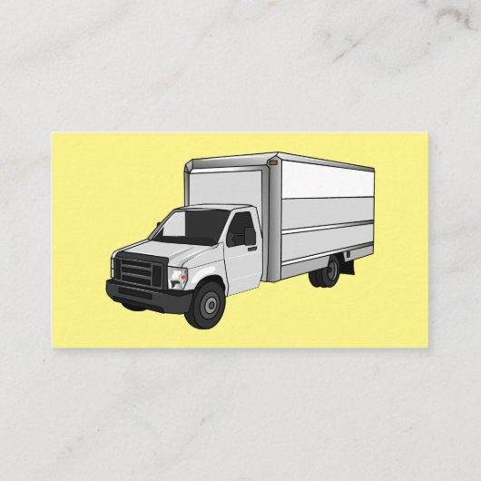 Tekstvak cartoon visitekaartje (Achterkant)