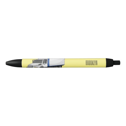 Tekstvak cartoon zwarte inkt pen (Voorkant)