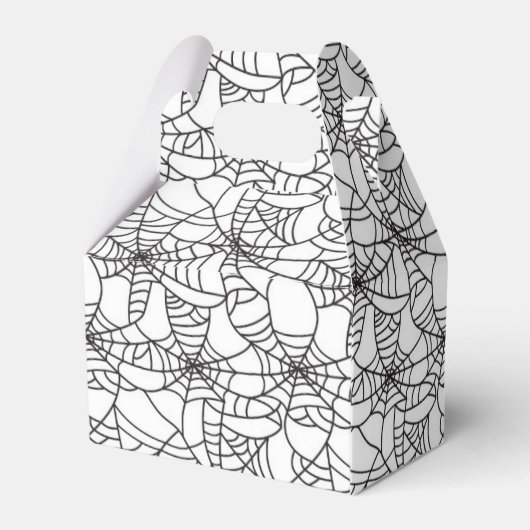 Tekstvak Halloween Party Bedankdoosjes (Achterkant)