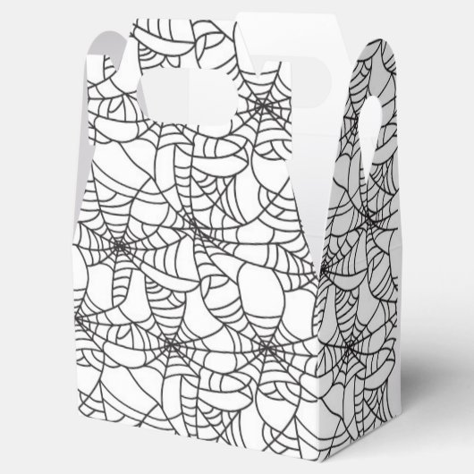 Tekstvak Halloween Party Bedankdoosjes (Geopend)