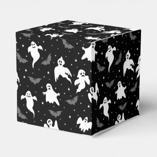 Tekstvak Halloween Party Bedankdoosjes (Achterkant)