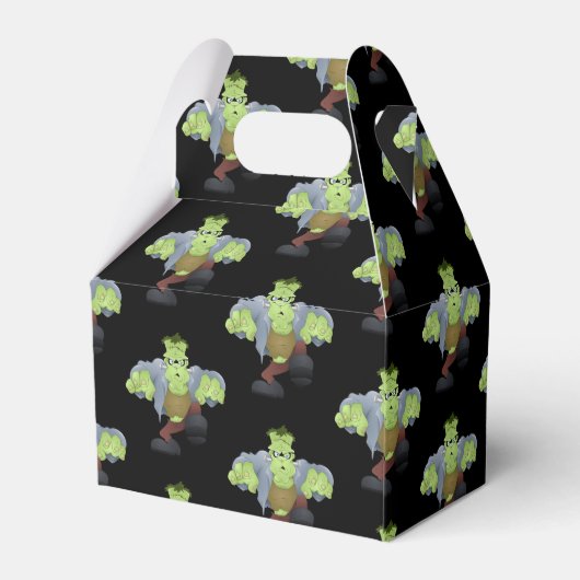 Tekstvak Halloween Party Bedankdoosjes (Achterkant)