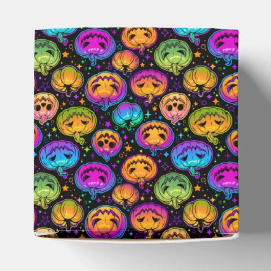 Tekstvak Halloween Party Bedankdoosjes (Bovenkant)