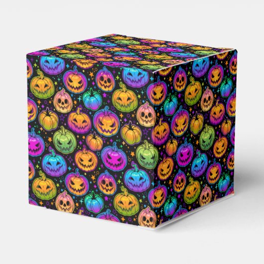 Tekstvak Halloween Party Bedankdoosjes (Achterkant)