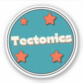 Tektoniek Sticker (Voorkant)