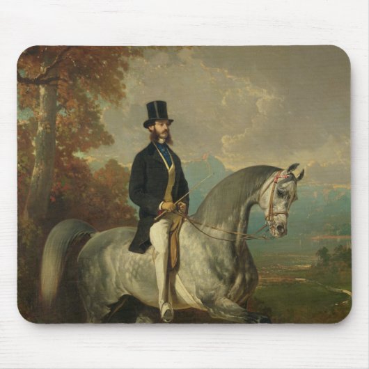 Tel. Alfred de Montgomery 1850-60 Muismat (Voorkant)