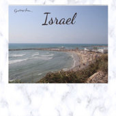 Tel Aviv Beach Israël Briefkaart