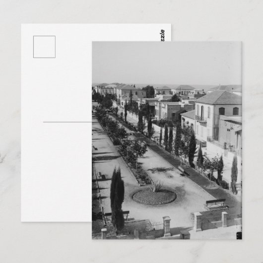 Tel Aviv begin jaren 20 Briefkaart (Voorkant / Achterkant)