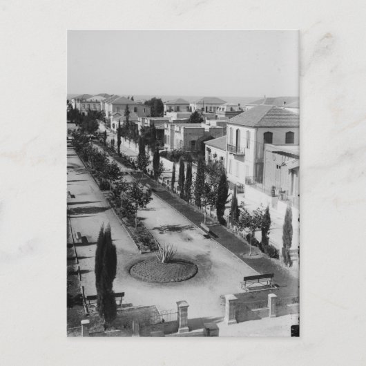 Tel Aviv begin jaren 20 Briefkaart (Voorkant)