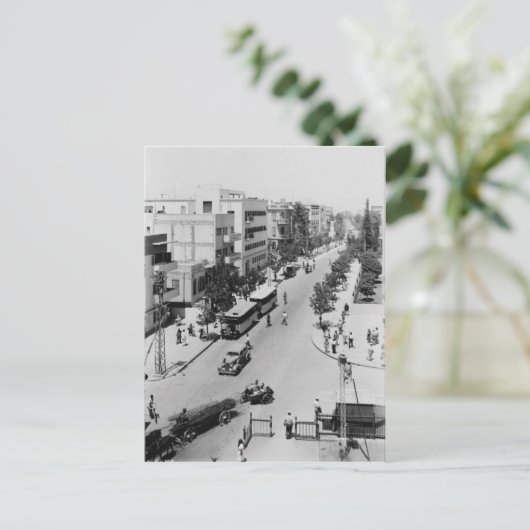 Tel Aviv begin jaren dertig Briefkaart (Staand voorkant)