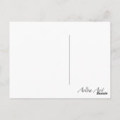 Tel Aviv Briefkaart (Achterkant)