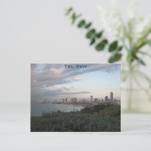 Tel Aviv briefkaart (Staand voorkant)