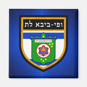 Tel Aviv Flag Magneet