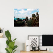 Tel Aviv foto van Abrasha Park, Jaffa, Israël Poster (Thuiskantoor)