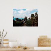 Tel Aviv foto van Abrasha Park, Jaffa, Israël Poster (Keuken)