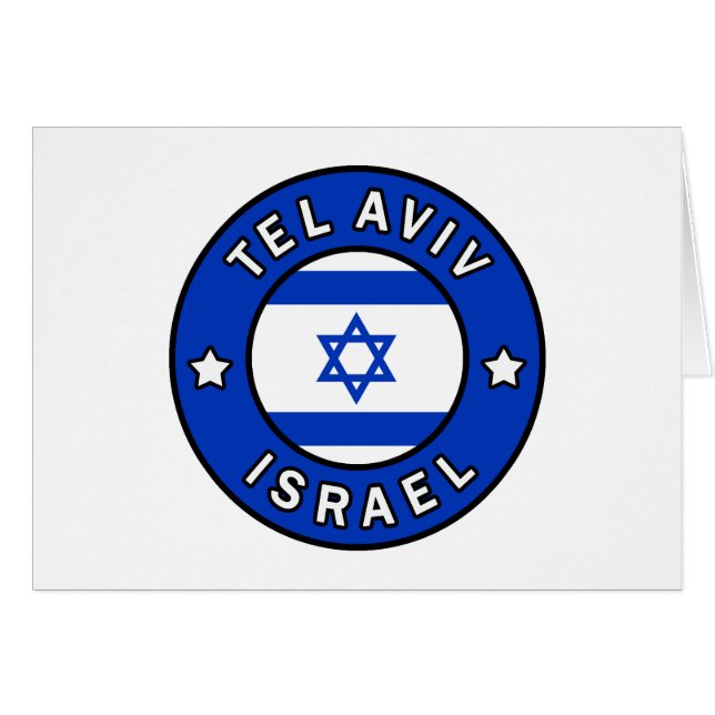 Tel Aviv Israël (Voorkant Horizontaal)