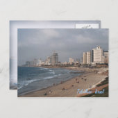 Tel-Aviv, Israël Briefkaart (Voorkant / Achterkant)