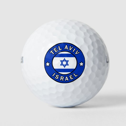 Tel Aviv Israel Golfballen (Voorkant)